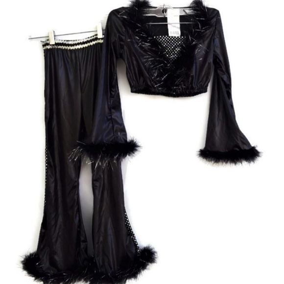 Unbranded Other - Girls Costume Beauty Pageant Dancing Top Pants 10
